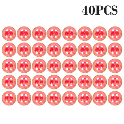 100Pcs LED Tableware Mat Cup Luminous Sticker Colorful Flashing Bottle Sticker Light-Emitting Coaster Stall Bar Light