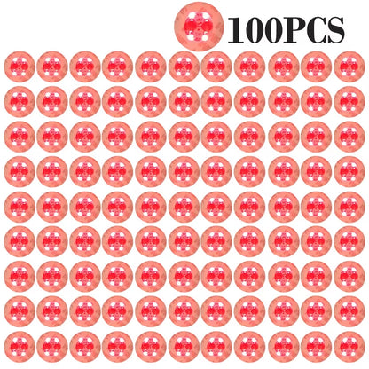100Pcs LED Tableware Mat Cup Luminous Sticker Colorful Flashing Bottle Sticker Light-Emitting Coaster Stall Bar Light